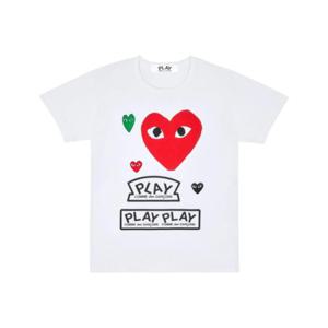 꼼데가르송 반팔 티셔츠 CDG P1T280 WHITE White
