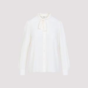 셀린느 블라우스 셔츠 2B94A008D 01AV IVORY