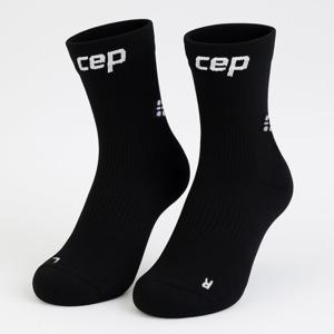 CEP 코어 런 미드컷 V5 중목 스포츠 마라톤 삭스 양말 블랙 WP9C5R