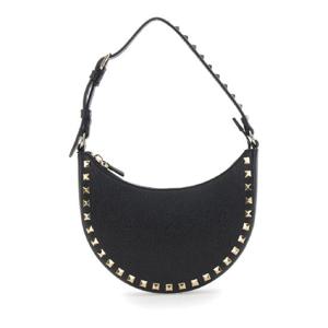 VALENTINO GARAVANI MINI HOBO  ROCKSTUD  VITELLO STAMPA ALCEPLATINUM STUDS 7W2P0AI7VSH0NO