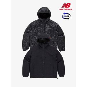 [뉴발란스]남여공용 클라이막스 3M 신슐레이트 리버시블 패딩 블랙 NBNQC39013-19