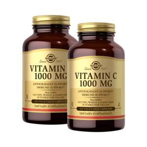 솔가 Solgar 비타민 C 1000mg 100베지캡슐 x2