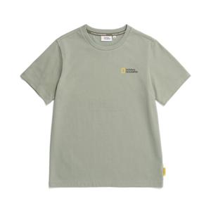 [내셔널지오그래픽 키즈] K232UTS130 그래픽 반팔티 LICHEN KHAKI