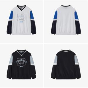 휠라키즈[FILA KIDS] 블록코어 우븐 맨투맨-FK2WTH1502M