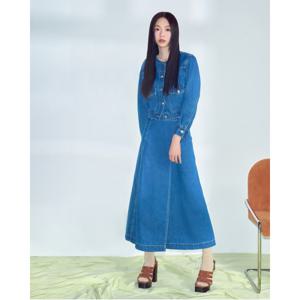 플라스틱아일랜드  버클 랩스타일 스커트 (PR2DS364)