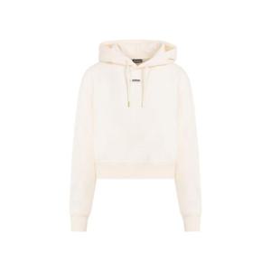 자크뮈스 후드 티셔츠 24E241JS162 2341 130 LIGHT BEIGE NUDE N