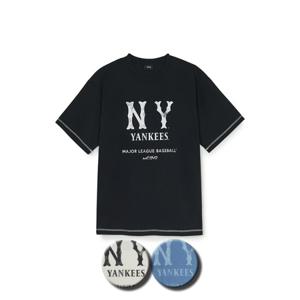 MLB 공용 쿠퍼스 로고 메가 오버핏 기능성 반팔 티셔츠 (3ATSB1153)