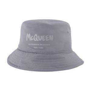 알렉산더 맥퀸 모자 667779 1700 ZINC grey