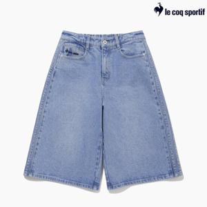 [르꼬끄] 공용 데님 버뮤다 팬츠 QQ123LHP25_BLU