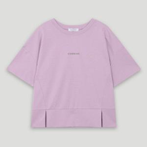 [코데즈컴바인] 컴바인 1도프린트 절개티셔츠 (CKB-TS509W4)