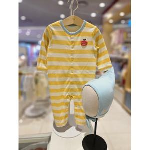 블루독베이비[hu] 25.FW신상 (YE)캔디세트우주복 45A70-041-10 신생아수트 내의우주복 실내복 출산선물