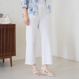 엄마옷 마담4060 썸머 니즈코튼밴딩팬츠 와이드핏-ZPN2507047-
