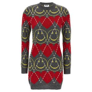MOSCHINO Smiley wool dress A048655021506