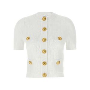 BALMAIN Chiocciola cardigan EF1KL023KB070FA