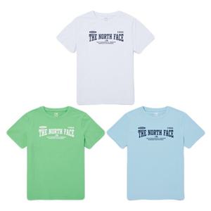 노스페이스 키즈 아이스 데이 숏슬리브 라운드티 [NT7UQ08]