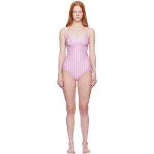 25 SS Bellini Bikini 여성 핑크   화이트 사오나 스윔수트 252416F103008