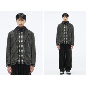시리즈 역시즌[series] [ITALIAN FABRIC] 디테쳐블 빕루즈핏 자켓 (SAJAW24521GYX)