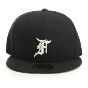뉴에라 블랙 플랫 브림 자수 로고 캡 6076650659FIFTY BLK