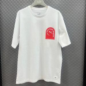 푸마 HC04 U 워딩팩 니트 그래픽 반팔티 950312 03