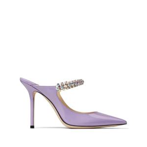 지미추 Purple Bing 100 Patent Leather Pumps BING100PATWISTERIAAURORA TP719949048