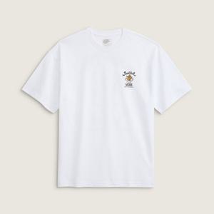 [반스] 서울 타이거 반소매 티셔츠 화이트 남여공용 VN000W22WHT1