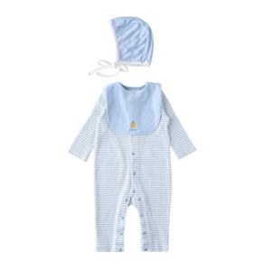 M밍크뮤D 25FW (BL)멜팅테리SET우주복 턱받이 보넷세트 (35A7004114)