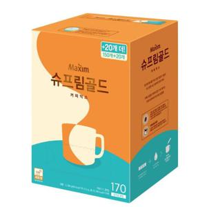 [동서식품] 맥심 슈프림골드 커피믹스 170T