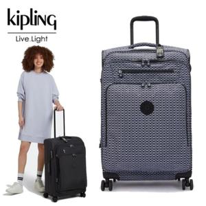 [키플링]화물용 소프트 캐리어 뉴 유리스핀 M 시그니처 프린트 KOABY04 SGPT