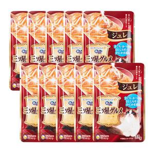 [10세트]LG유니참 긴노스푼 쥬레 가다랑어&참치&멸치&게맛살 35g