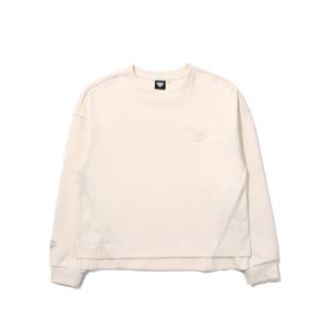[다이나핏 공식](택가109,000원) 여성 블랑  맨투맨_YWP23214Y3