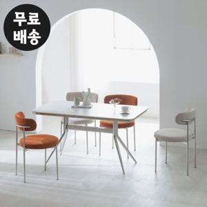 뮤덴 포세린 세라믹 4인용 식탁의자세트 주방(1400)