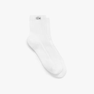 [라코스테 공식] 여성 골지 양말 RA030E-55G 001