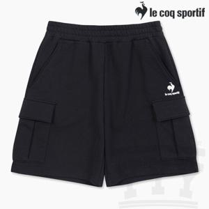 [르꼬끄 스포르티브]르꼬끄 어프어프 콜라보 카고 반바지 QP123LHP21 BLK