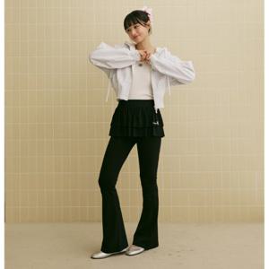 [에고이스트][BLUE LABEL] 스판 러플 스커트 레깅스 (ER2OPT04)