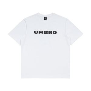 엄브로 프레쉬 레터링 반팔 티셔츠 UQ121SRS15WHT