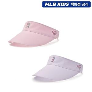 [MLB키즈]애슬레져 여아 밴딩 경량 썬캡(7FSCB0153)