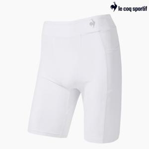 [르꼬끄] 공용 트리코트 5부 레깅스 QQ123TPF31_WHT