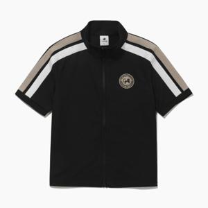 [20%OFF] 르꼬끄골프 여성 선데이 라인 포인트 반팔 풀집업 점퍼 (GQ122LBL35)