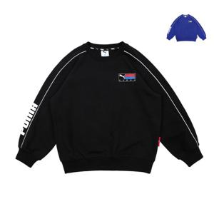 [푸마키즈] [키즈]푸마 스포츠 그래픽 맨투맨_PK51MR303
