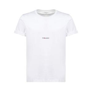 생로랑 반팔 티셔츠 464572YB2DQ WHITE