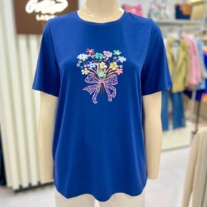 크로커다일레이디 HC28 라운드아트웍티셔츠 CLEMTS905