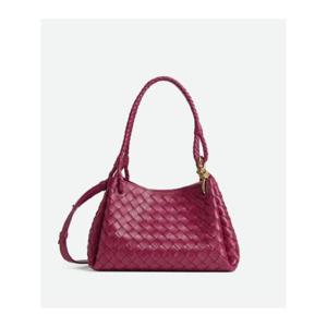 BOTTEGA VENETA 보테가 베네타 파라슈트 미디엄 버건디 숄더백 2079650