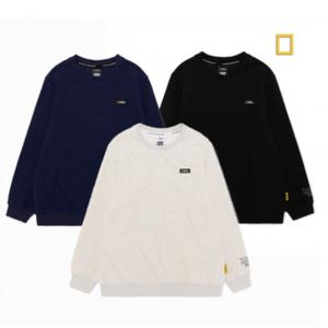 내셔널지오그래픽키즈  (K255USW020) 스몰로고 맨투맨 긴팔 티셔츠