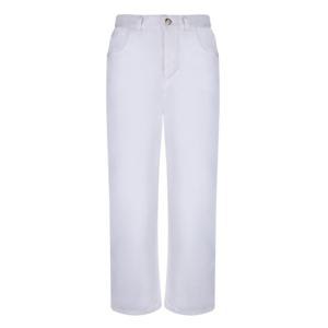 몽클레어 스트레이트 팬츠 2A00014 54A77 001 White