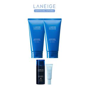 라네즈 옴므 액티브 워터 폼 클렌저 150ml 2개