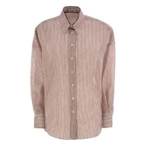 BRUNELLO CUCINELLI 브루넬로 쿠치넬리 버건디 셔츠   블라우스 2144758
