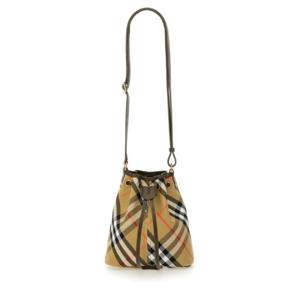 BURBERRY MINI CHECK BUCKET BAG 8093804B9368