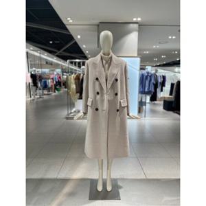 [씨씨콜렉트] E244MSH162  울 블렌드 더블 롱코트