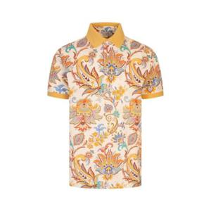 Etro 페이즐리 프린트 폴로 셔츠 MRMD0004AK957 X0820 TP946314753