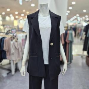 레노마레이디 sh06 린넨 원버튼 베스트 R2F21WVT940